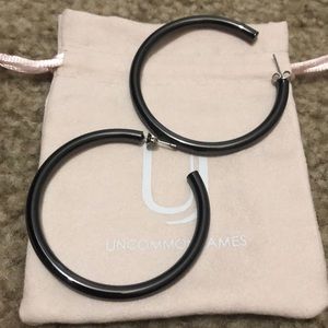 Uncommon James Gunmetal Hoops